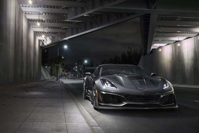 The fastest, most powerful production Corvette ever Ethe 755-horsepower 2019 ZR1.