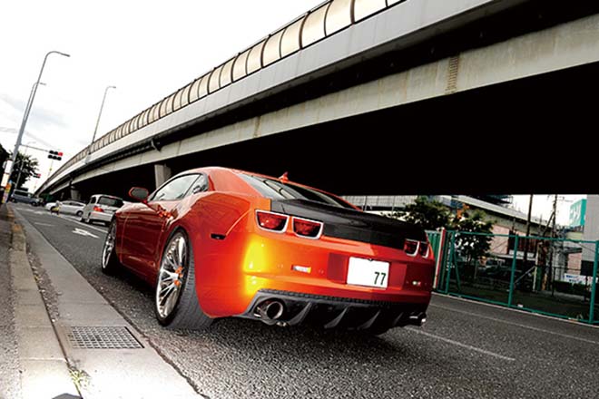 CHEVROLET CAMARO SS バック