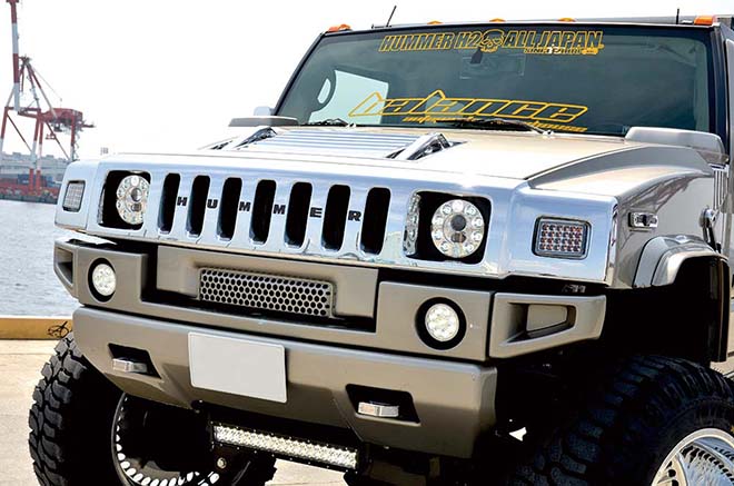 2003y HUMMER H2 フロントカスタム