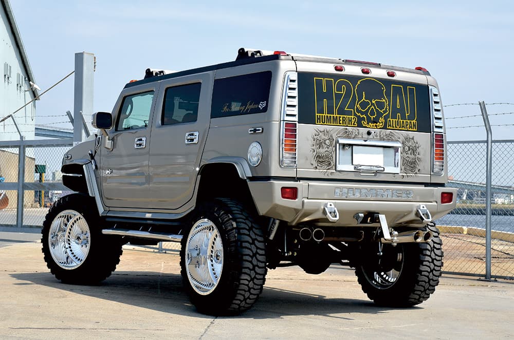 2003y HUMMER H2のハイリフトカスタム