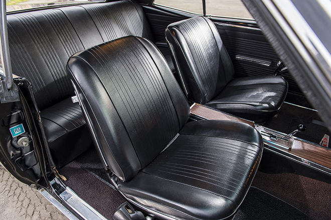 1967年型ポンティアックGTO　シート