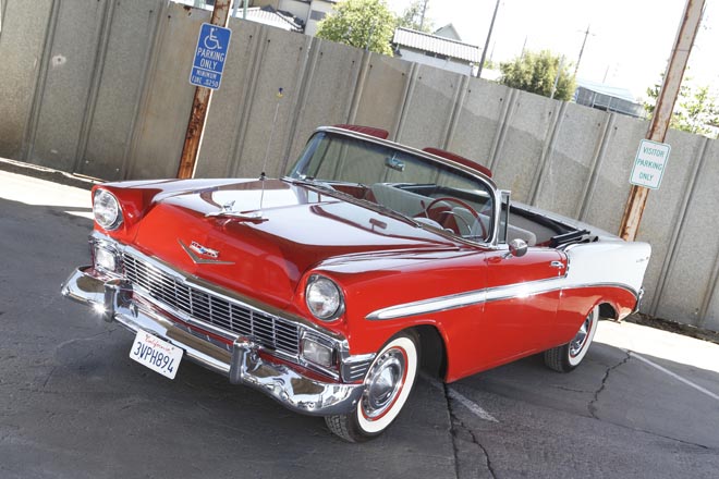 1956y CHEVY BELAIR CONV　フロント
