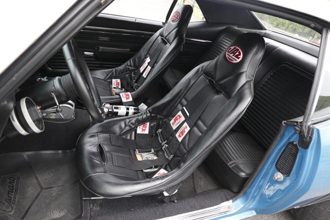 1969y Chevrolet CAMARO SS　バケットタイプのシート
