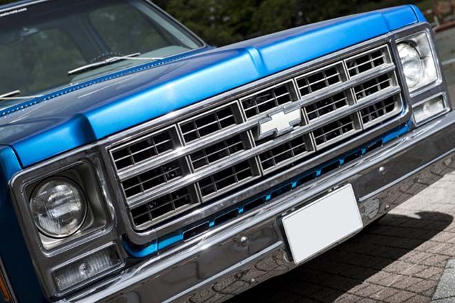 1979y Chevrolet C10 Silverado　フロントグリル