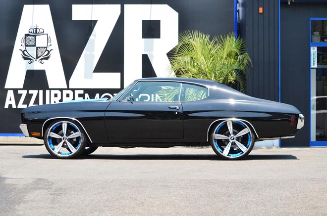 1970y CHEVROLET CHEVELLE　サイドカット
