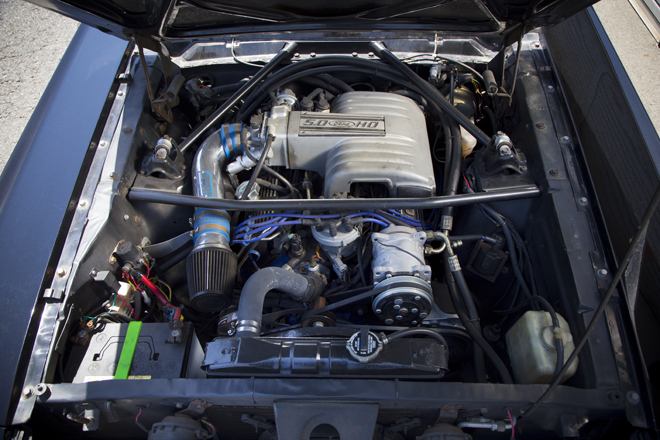 エンジンは'89年型マスタングGTの、5.0ℓ・V8にコンバート