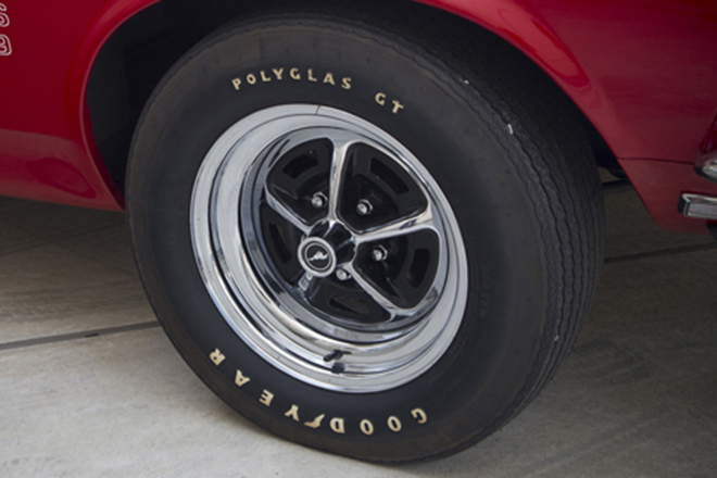 1969年モデルのBOSS429 ホイール