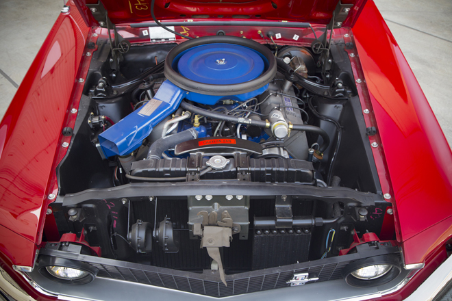 1969年モデルのBOSS429　エンジンルーム