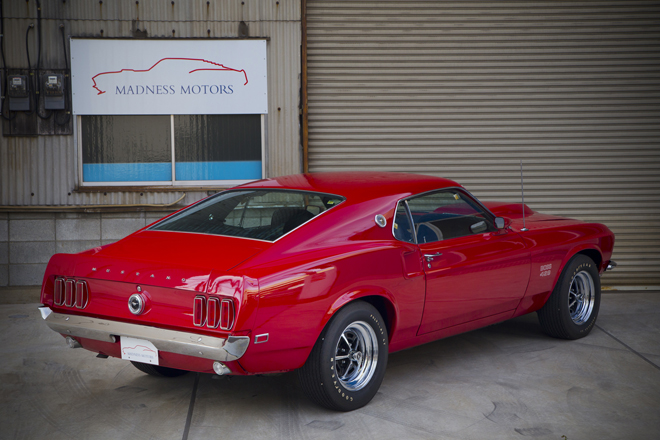 1969y FORD MUSTANG BOSS 429、1969y フォードマスタング