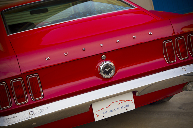 1969年モデルのBOSS429 トランク