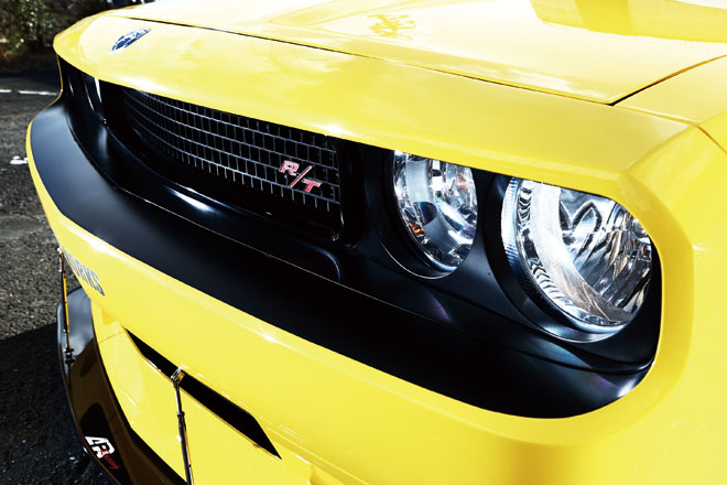 2009y DODGE CHALLENGER R/T　グリル周り
