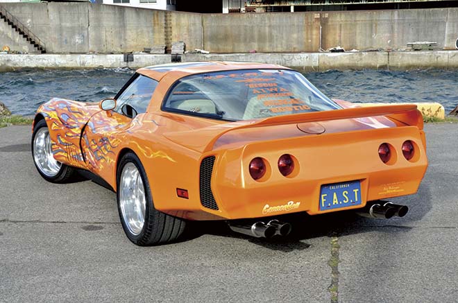 CHEVROLET CORVETTE C3　バックスタイル