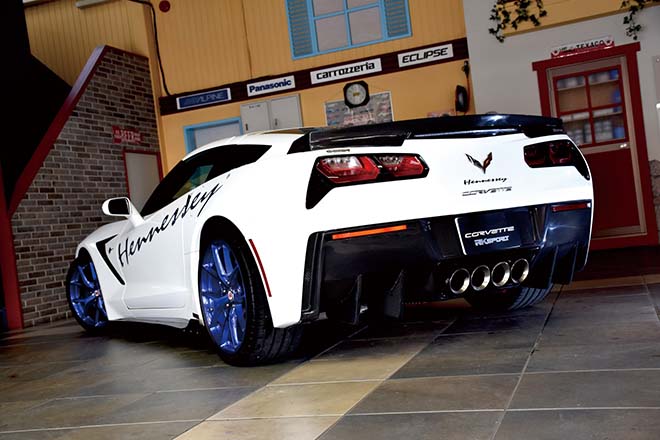 CHEVROLET C7 CORVETTE　ランクスポイラー、リアディフューザー