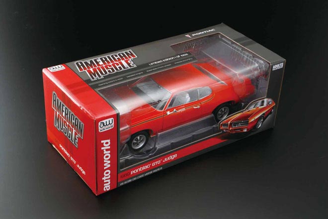 1/18 auto world 1969 Pontiac GTO Judge パッケージ