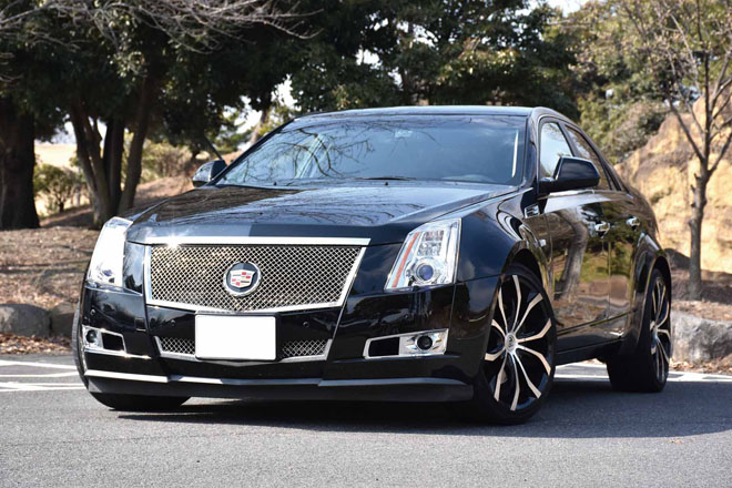 CADILLAC CTS、キャデラックCTS　フロントスタイル