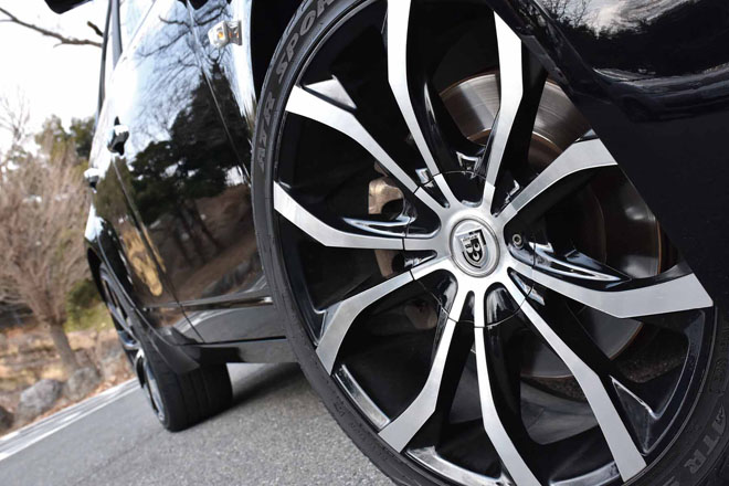 CADILLAC CTS、キャデラックCTS　ホイール
