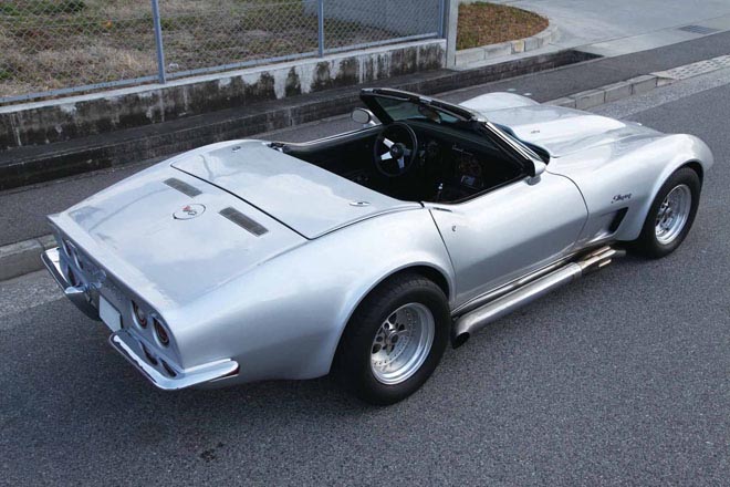 73年型C3コルベット　２シーターのオープンスポーツ