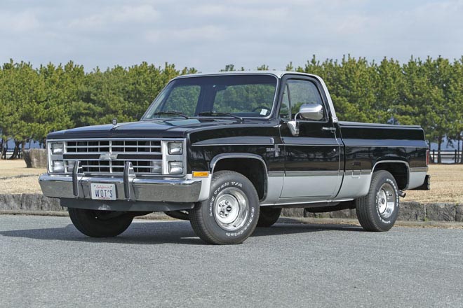 1985年型シボレーC10シルバラード　ピックアップ