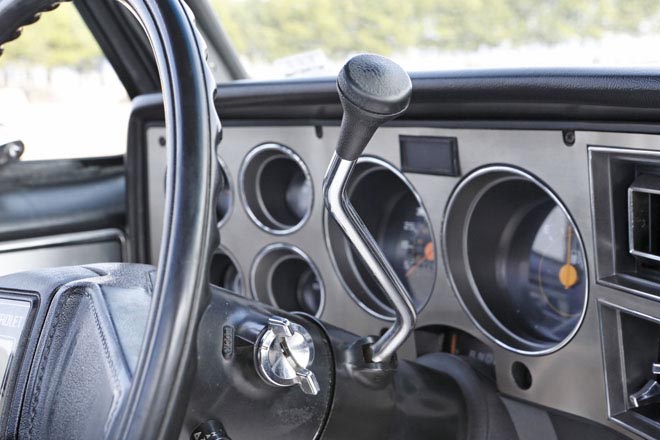 1985年型シボレーC10シルバラード　ATシフター