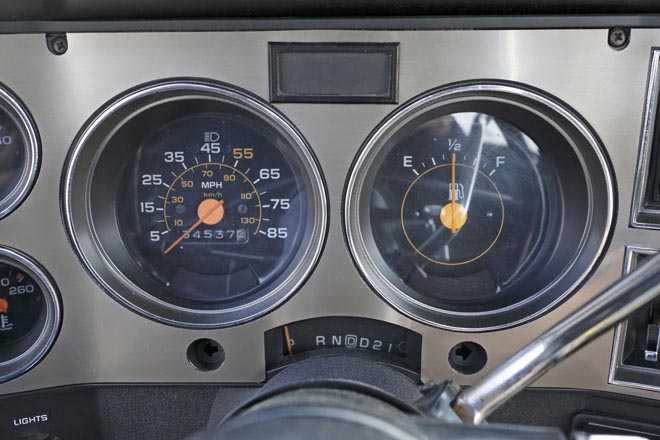 1985年型シボレーC10シルバラード　ダッシュパネル