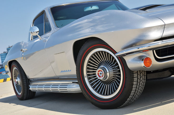 1967y CHEVROLET CORVETTE　ホイール