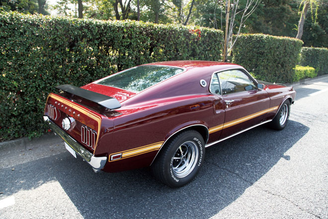 1969y FORD MUSTANG MACH Ⅰ、1969 フォードマスタング