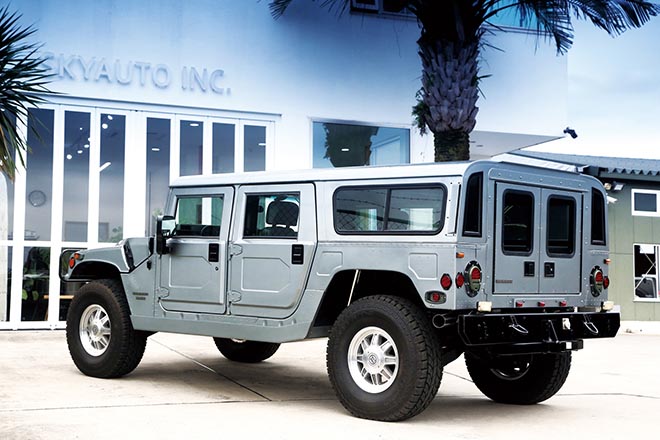 1997 HUMMER H1、1997 ハマーH1　バック　リア