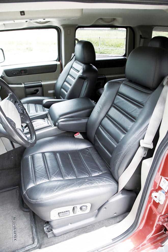 2003 HUMMER H2　シート
