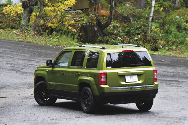 ジープパトリオット、Jeep PATRIOT　バック