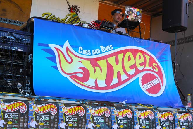 WHEELSMEETING 2017 DJ ブース