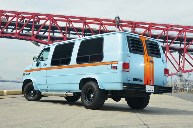 1991 GMC VANDURA、1991 GMCバンデューラ、GULFカラー