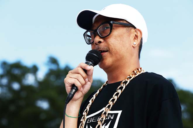 アメ車マガジン祭り　YOU THE ROCK ☆がMC 