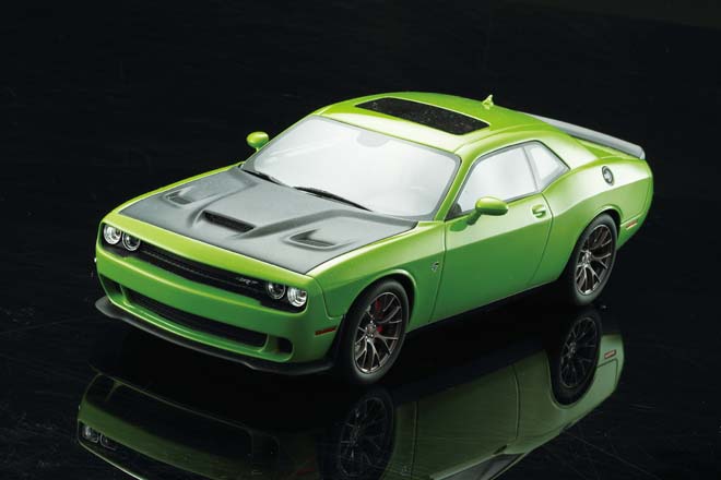 1/18 2017 DODGE CHALLENGER SRT HELLCAT、ミニカー