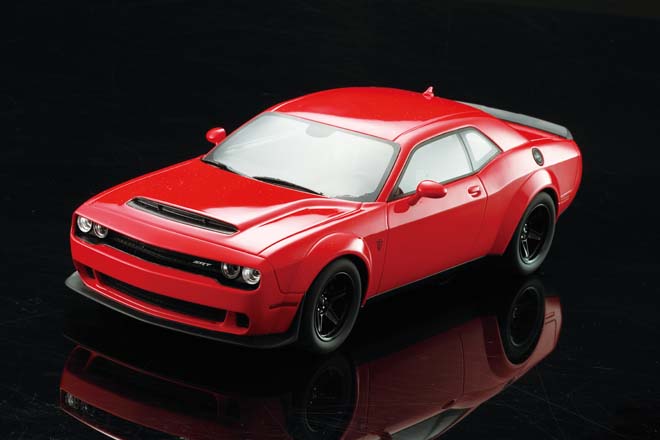 1/18 2018 DODGE CHALLENGER SRT DEMON、ミニカー