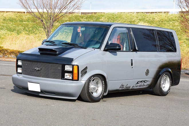 2001 CHEVROLET ASTRO　アストロ　フレーム着地　改造　ベタ落ち