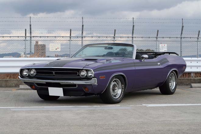 '71 DODGE CHALLENGER R/T 440-6Pack Plum Crazy、1971 ダッジチャレンジャーR/T 440-6パック プラムクレイジー