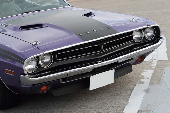 '71 DODGE CHALLENGER R/T 440-6Pack Plum Crazy、1971 ダッジチャレンジャーR/T 440-6パック プラムクレイジー