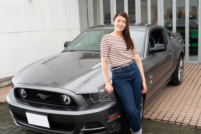 アメマガガール、FORD MUSTANG GT