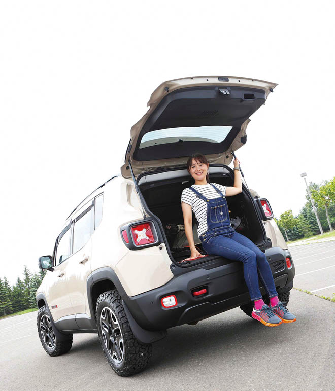 アメマガガール、JEEP RENEGADE TRAILHAWK