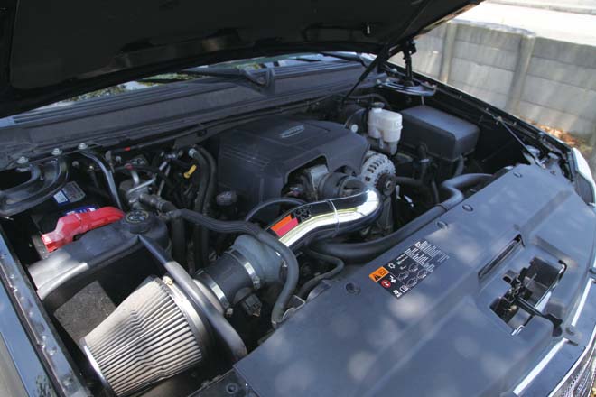 搭載エンジンは400hpを発生するオールアルミ製Vortec、V8 6.2ℓ