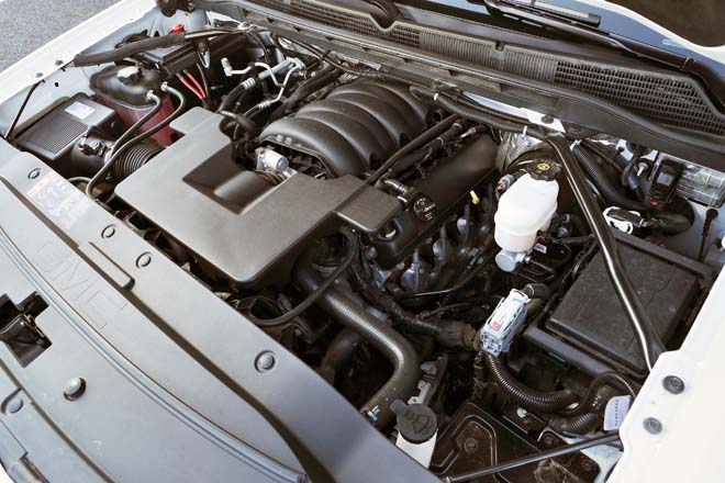 エンジンは5.3ℓV8。GMの新世代エコエンジンである「エコテック3」