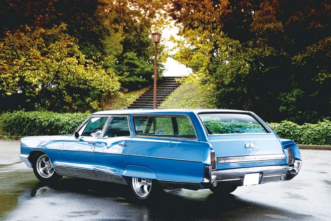 1966 Pontiac Bonneville Station Wagon、1966 ポンティアック ボンネビル ステーションワゴン