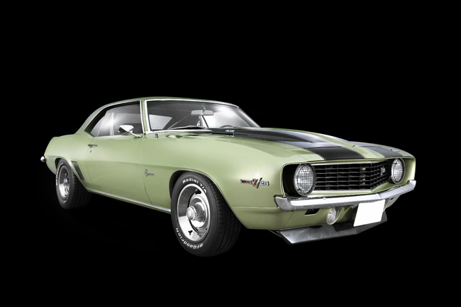1969y Chevrolet CAMARO Z28　フロント