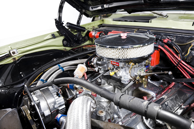 1969y Chevrolet CAMARO Z28　エンジンルーム