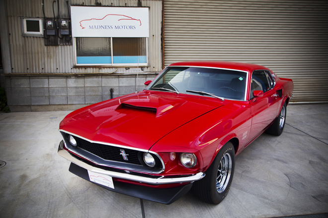 超レアなマスタング 1969年モデルのboss429