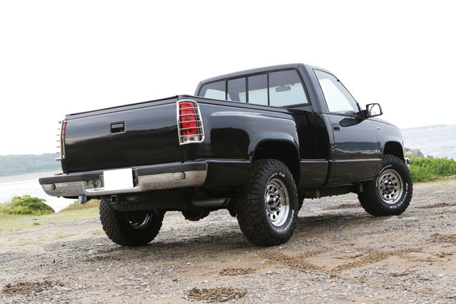 1991y GMC SIERRA K1500 ホイールはデイトナクロームの16インチ