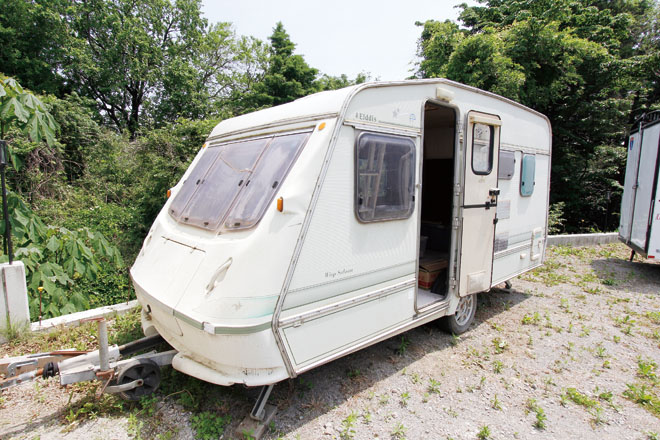 Elddis Wisp Saloon　荷物置き場やプチハウスに！