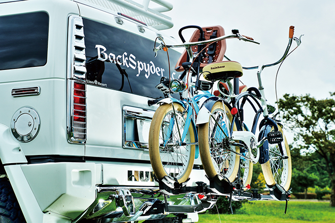 2005 HUMMER H2　自転車ラック