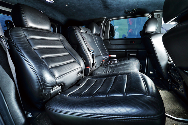 2005 HUMMER H2　シート