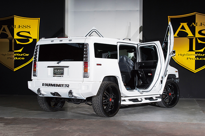 2003 HUMMER H2　リア　バックスタイル